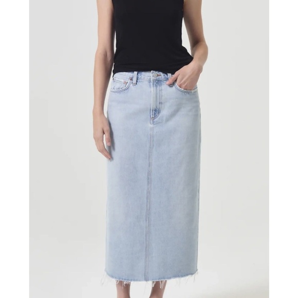 Agolde - Della Jean Skirt
Waist 15.5”
Length 39” - Picture 2 of 6